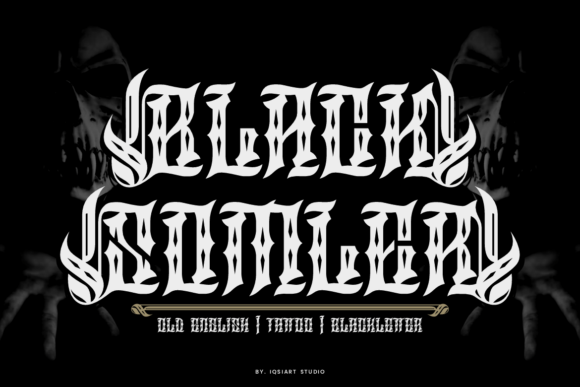 Black Somler: A Bold and Thick Blackletter Font for Impactful Typography