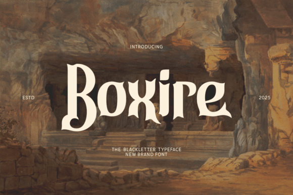 Boxire: A Strategic Typeface for Purposeful Design and Branding