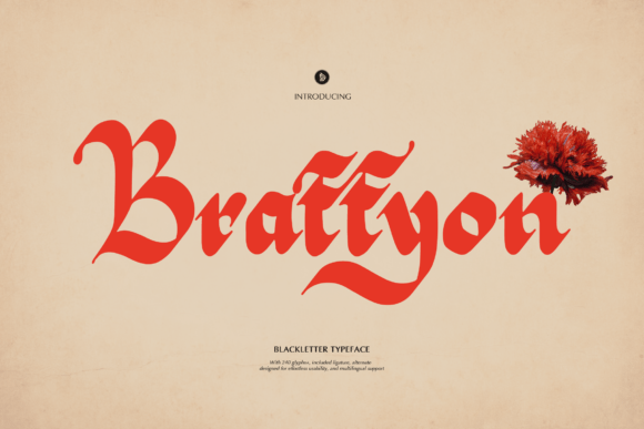 Braffyon: A Blackletter Typeface for Timeless Design