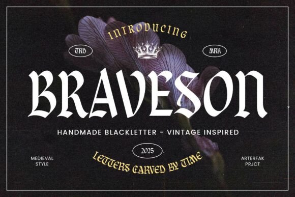 Braveson: A Bold Typography Choice for Strategic Impact and Branding