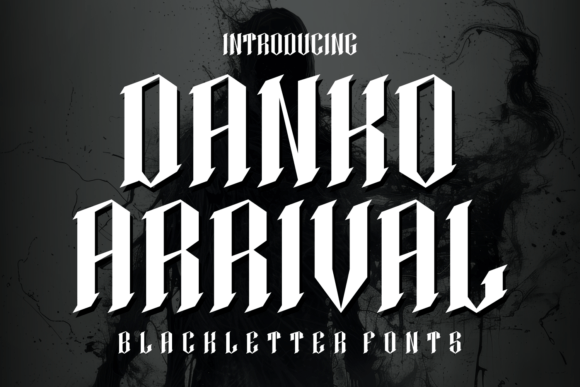 Danko Arrival: A Bold and Edgy Typeface for Impactful Designs