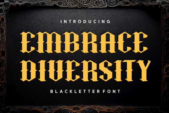Embrace Diversity