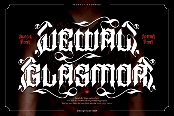 Jewal Glasmor: A Bold Blackletter Font for Impactful Typography