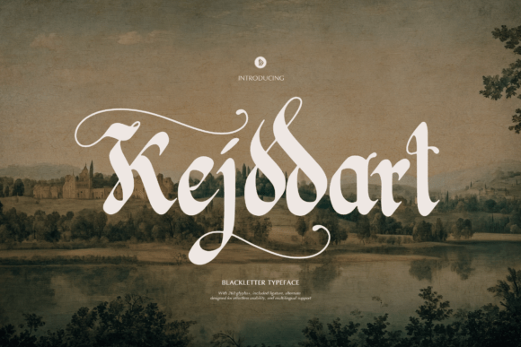 Kejddart: A Gothic Font with Modern Flair