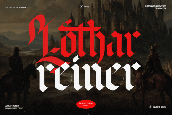 Lotharreiner Regular: A Gothic Font for Timeless and Bold Design