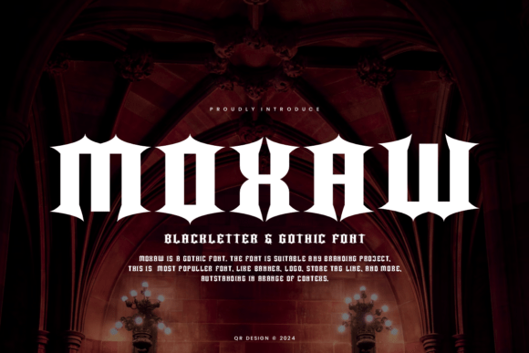 Moxaw: A Bold and Thick Blackletter Font for Impactful Typography