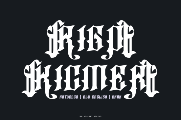 Rigo Kicmer: A Bold and Stylish Font for Impactful Design