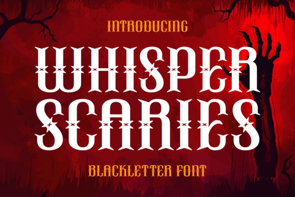 Whisper Scaries: A Timeless and Ominous Font