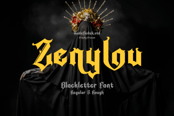 Zenylou: A Blackletter Font That Merges History with Modern Design